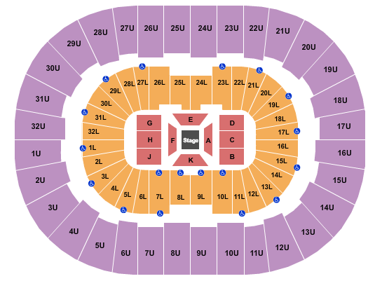 Legacy Arena at The BJCC Kevin Hart Seating Chart