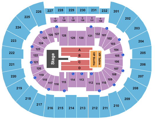 Legacy Arena at The BJCC Mary J Blige Seating Chart