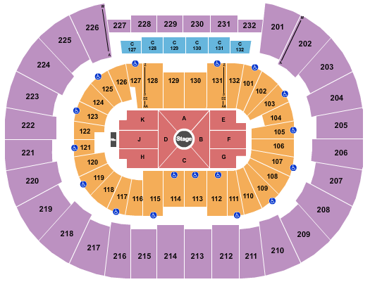 Legacy Arena at The BJCC Nate Bargatze Seating Chart