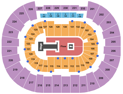 Legacy Arena at The BJCC Shinedown Seating Chart