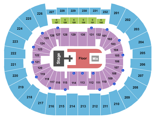 Legacy Arena at The BJCC Suicideboys Seating Chart