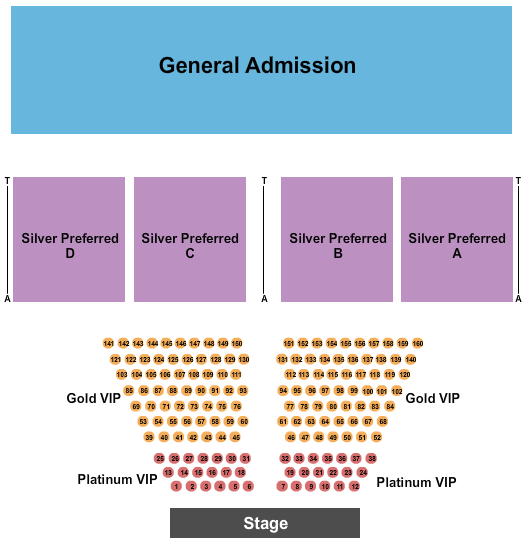 Legion Field Stadium Funk Fest Seating Chart