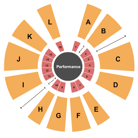 universal soul circus seating chart