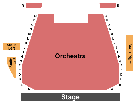 Leicester Square Theatre Seating Map