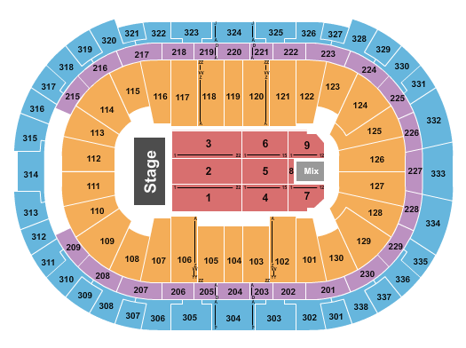 Lenovo Center Endstage 4 Seating Chart
