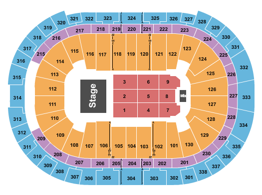 Lenovo Center Endstage 5 Seating Chart