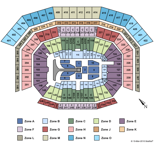 Levi's Stadium Wrestlemania Int Zone 2 Seating Chart