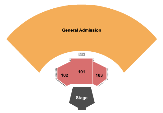 Levitt Pavilion Denver End Stage 2 Seating Chart