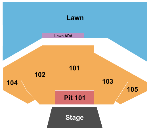 Levitt Pavilion Denver Seating Chart