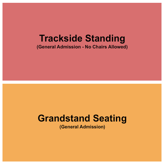 Lewis County Fair Trackside & Grandstand Seating Chart