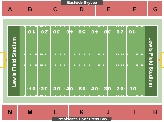 Lewis Field Stadium Football Seating Chart