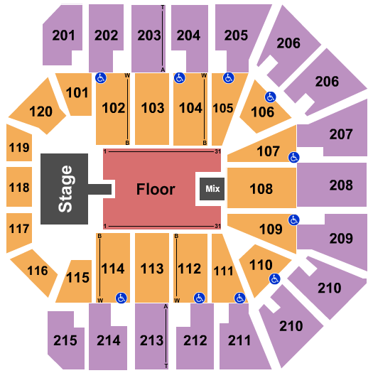 Liacouras Center 85 South Seating Chart