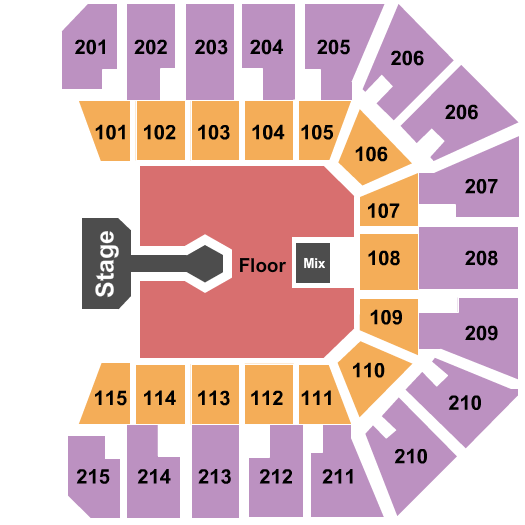 Liacouras Center Seating Chart