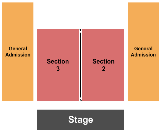 Liberation Church - VA Sections & GA Seating Chart