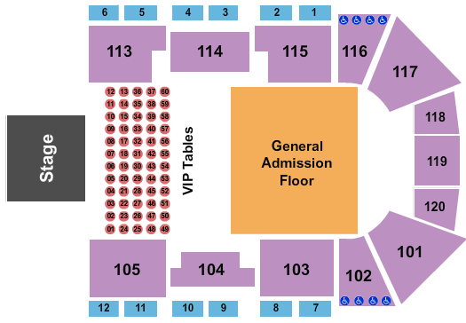 Liberty First Credit Union Arena Rauw Alejandro Seating Chart