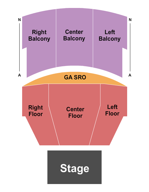 Liberty Hall - KS Seating Chart