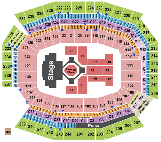 Lincoln Financial Field Kendrick Lamar Seating Chart