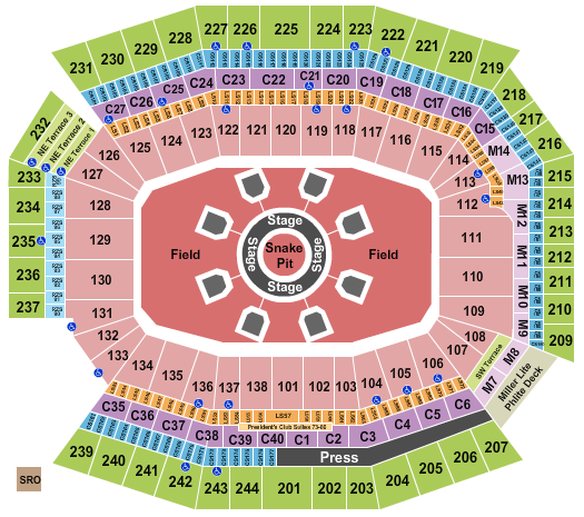 Metallica – 2 Day Pass at Lincoln Financial Field – Philadelphia, PA