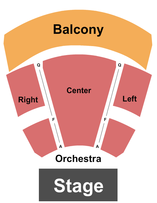 Lincoln Theatre - Columbus Endstage 2 Seating Chart