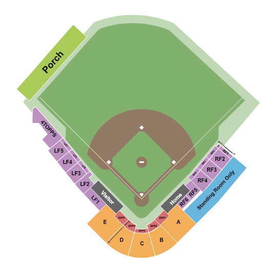 Lindsey Nelson Stadium Baseball 3 Seating Chart