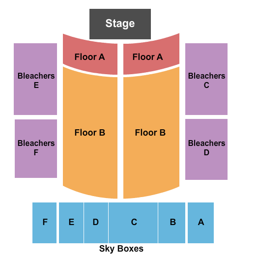 Little Creek Casino Resort End Stage Seating Chart