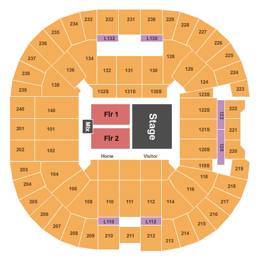 Littlejohn Coliseum Daniel Tosh Seating Chart