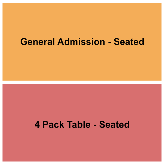Little Rock Hall - AR GA/Tables Seating Chart