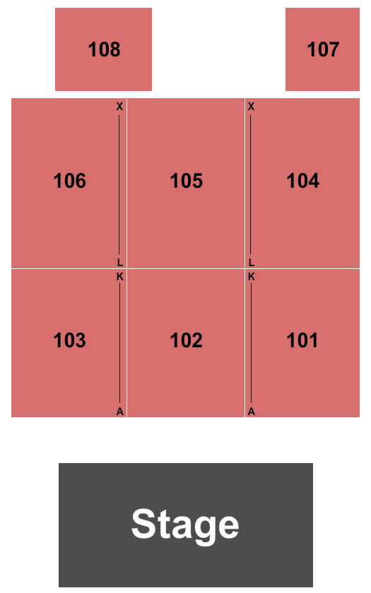 Live! Event Center Seating Chart