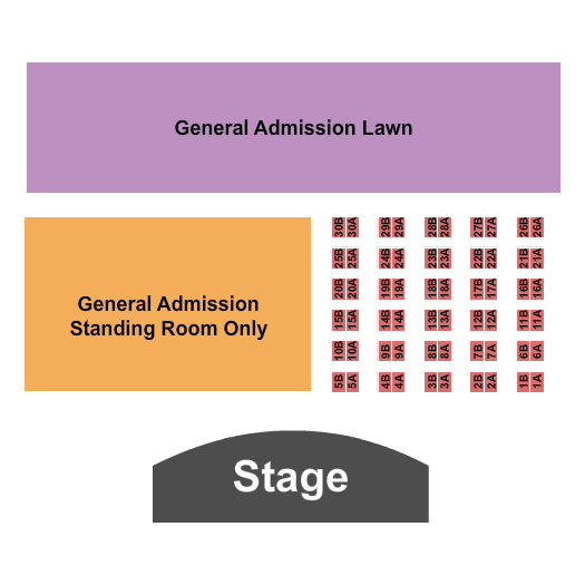 Live at the Lakefront Seating Chart