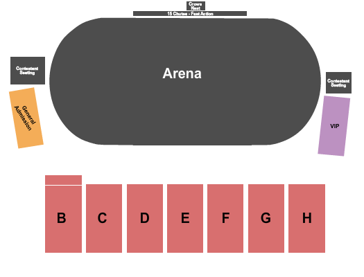 Livermore Valley Stadium Rodeo Seating Chart