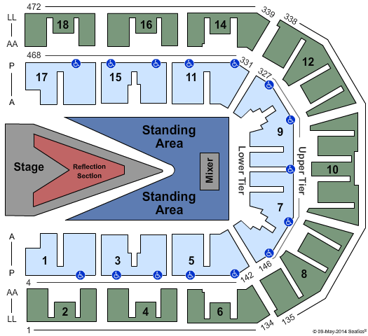 M&S Bank Arena Katy Perry Seating Chart