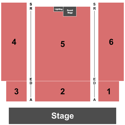 Living Sky Casino Endstage Seating Chart