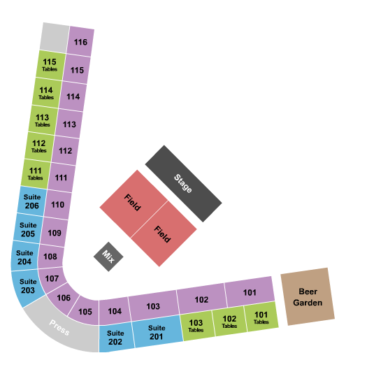 Loeb Stadium Concert Seating Chart