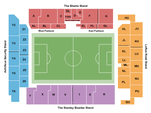 Loftus Road Stadium Soccer Seating Chart