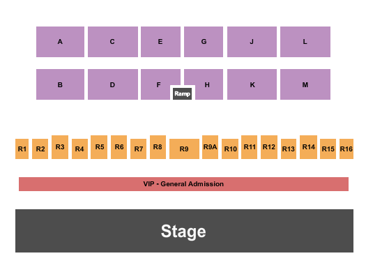 Logan County Fairgrounds - CO End Stage VIP Seating Chart