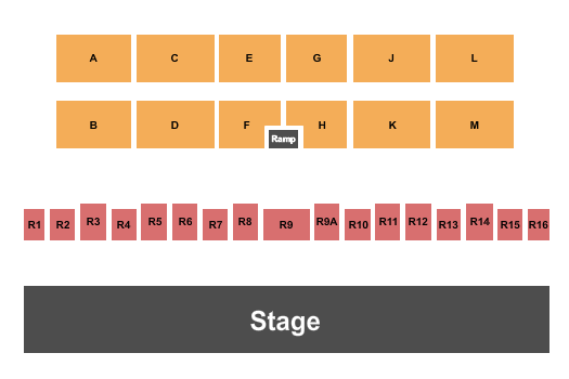 Logan County Fairgrounds - CO End Stage Seating Chart