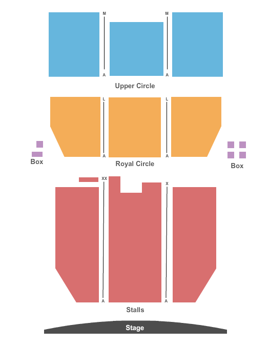 London Palladium Seating Map