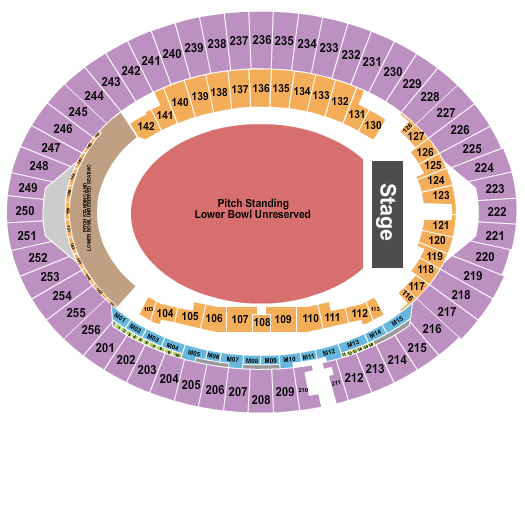 London Stadium At Queen Elizabeth Olympic Park Next Event Seating Chart