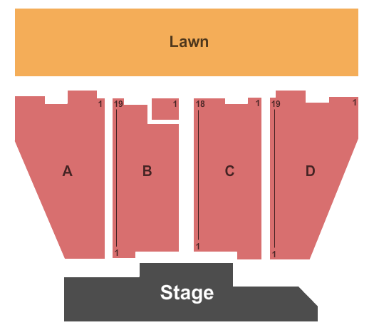 Lonestar Amphitheatre End Stage Seating Chart