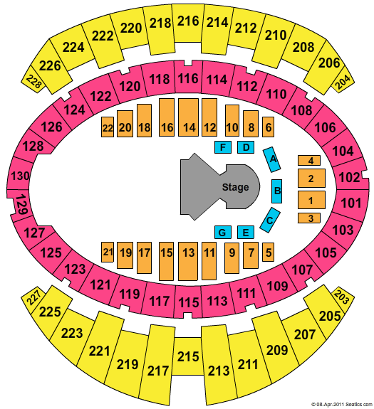 Long Beach Arena at Long Beach Convention Center Cirque Quidam Seating Chart