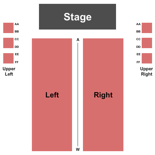 Longwood Gardens - Exhibition Hall Endstage Seating Chart