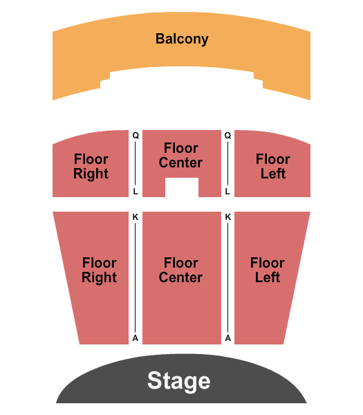 Lorton Performance Center End Stage Seating Chart