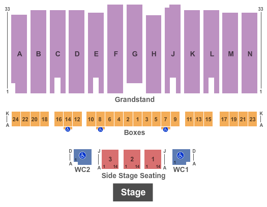 Los Angeles County Fair Old Dominion Seating Chart