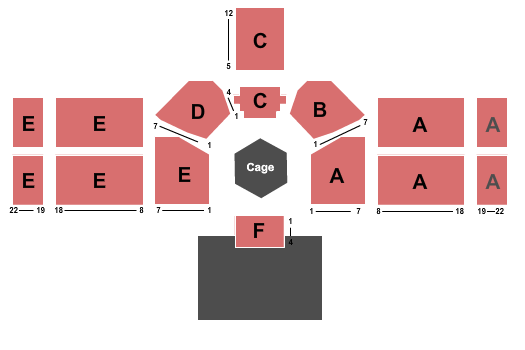 Los Angeles Memorial Coliseum MMA Seating Chart