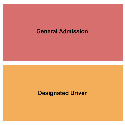 Lost Forty Brewing GA & Designated Driver Seating Chart