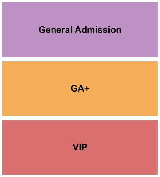 Louisville Waterfront Park GA/GA+/VIP Seating Chart
