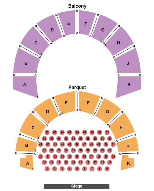 Lowell Memorial Auditorium Endstage Tables Seating Chart