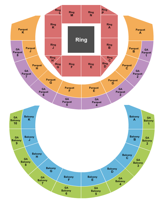 Lowell Memorial Auditorium MMA Seating Chart