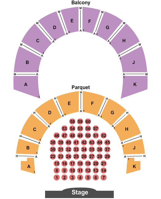 Lowell Memorial Auditorium Mariza Seating Chart