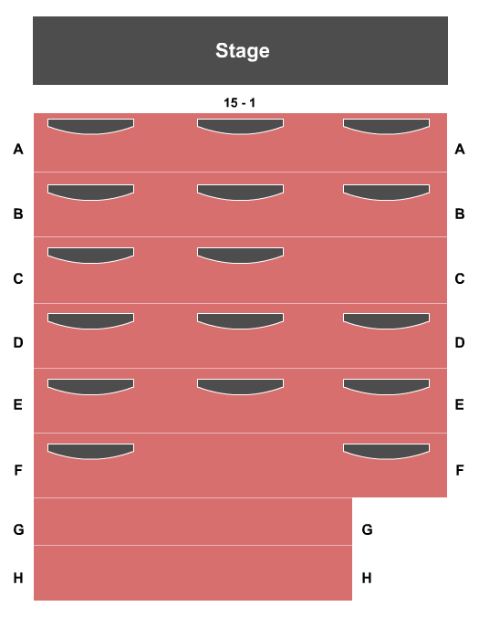 Lower Ossington Theatre - Mainstage Endstage Seating Chart